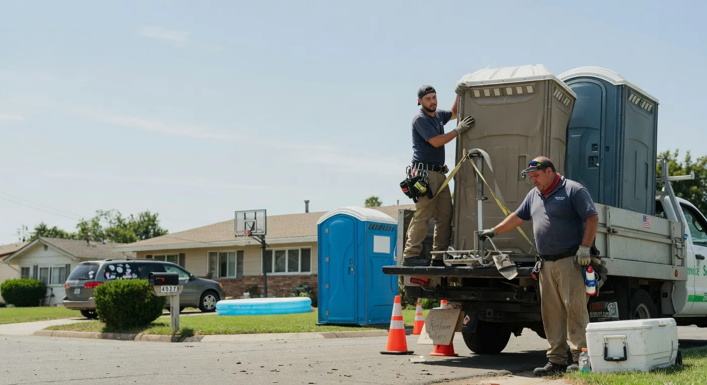 Porta Potty Rental in Tampa, KS near me