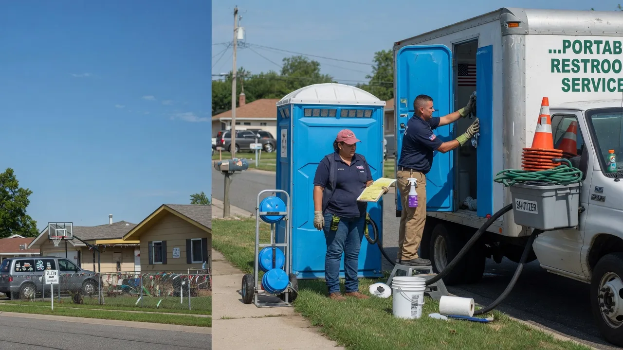 Portable Toilet Rental in Tampa, KS near me